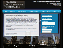 Tablet Screenshot of bbglawoffices.com